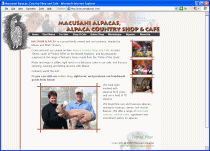 Macusani Alpacs, Alpaca Country Shop and Cafe